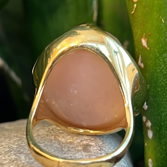 Ippolita 18 karat gold and opal king ring - Picture 5 of 14
